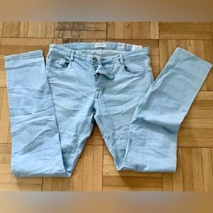 Suitsupply Candiani Blue Denim Jeans Made in Italy Sz 31x34